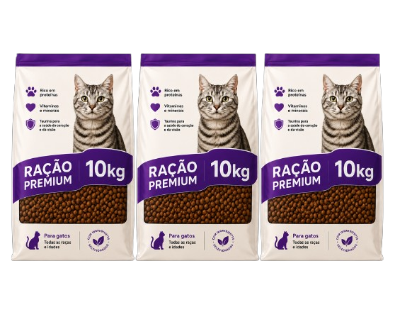 30kg de ração para gatos